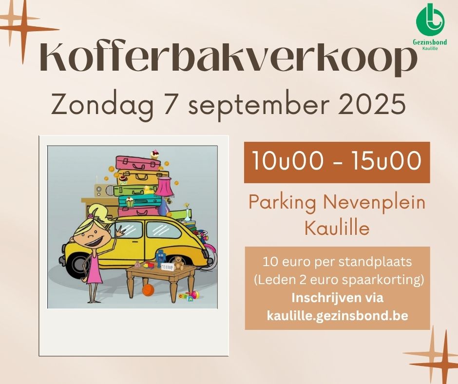 kofferbakverkoop 2025